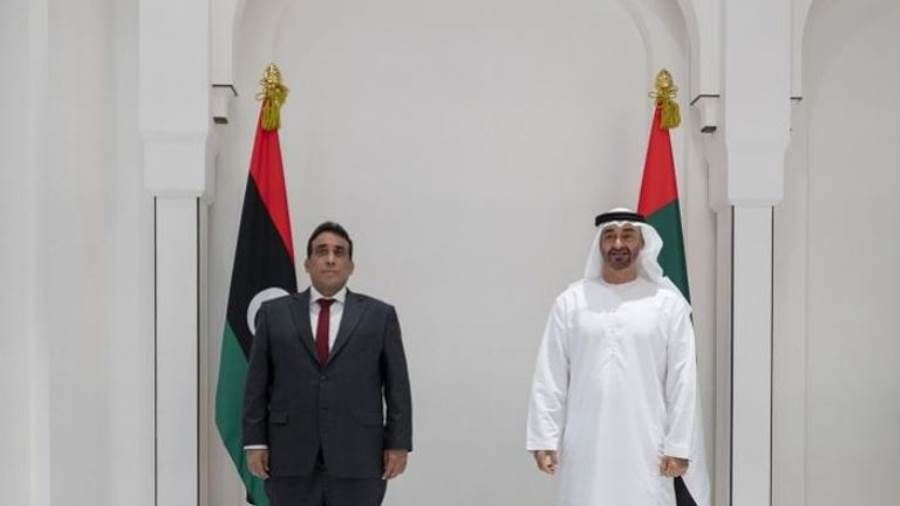 ولي عهد أبوظبي: أجرينا مباحثات بناءة مع رئيس المجلس الرئاسي الليبي