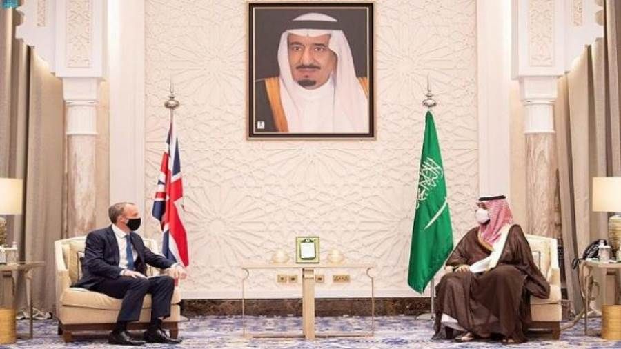 إيران واليمن والعلاقات الثنائية.. محور محادثات سعودية بريطانية