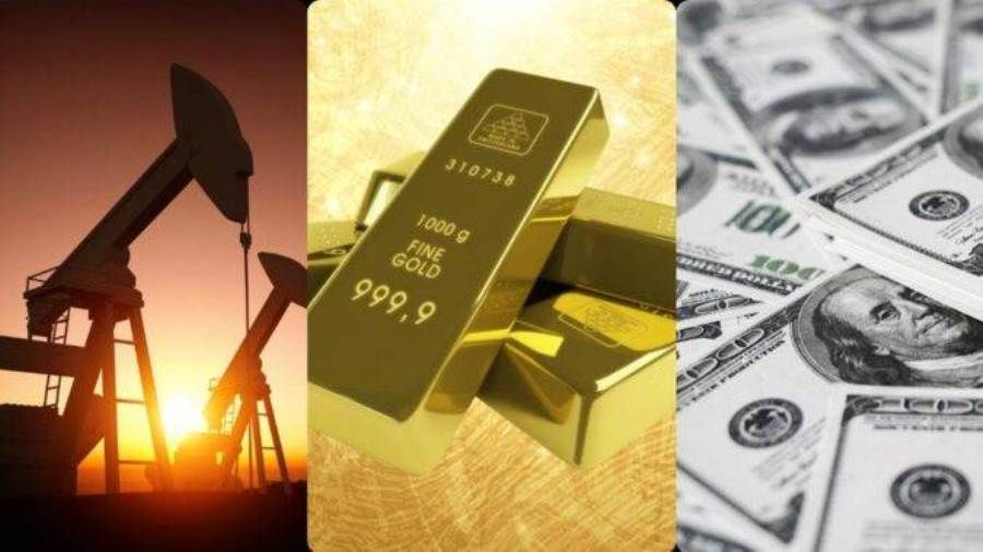 ختام الأسواق.. مكاسب للأسهم والنفط والذهب ويوم سيئ للدولار