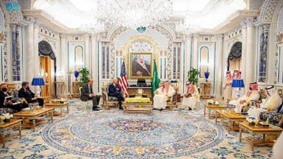 بيان سعودي أمريكي مشترك يؤكد على الدور المحوري للشراكة التاريخية بين البلدين