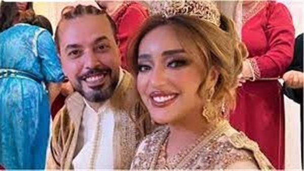 شاهد.. لقطات من زفاف عبدالفتاح الجريني وجميلة البدوى على الطريقة المغربية
