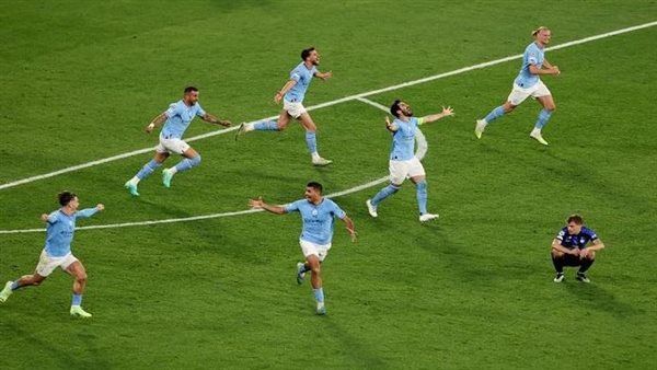 نادي مانشستر سيتي يحقق لقب دوري أبطال أوروبا للمرة الأولى في تاريخه