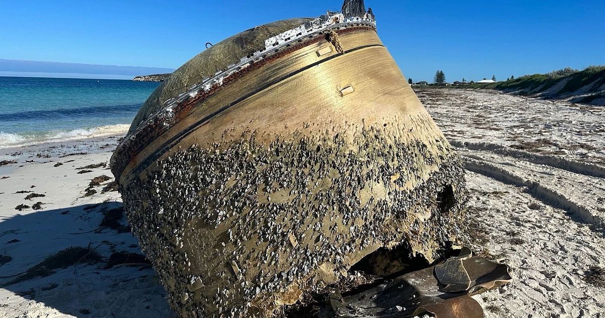 أستراليا تحاول حل لغز حطام فضائي مجهول المصدر على أحد شواطئها