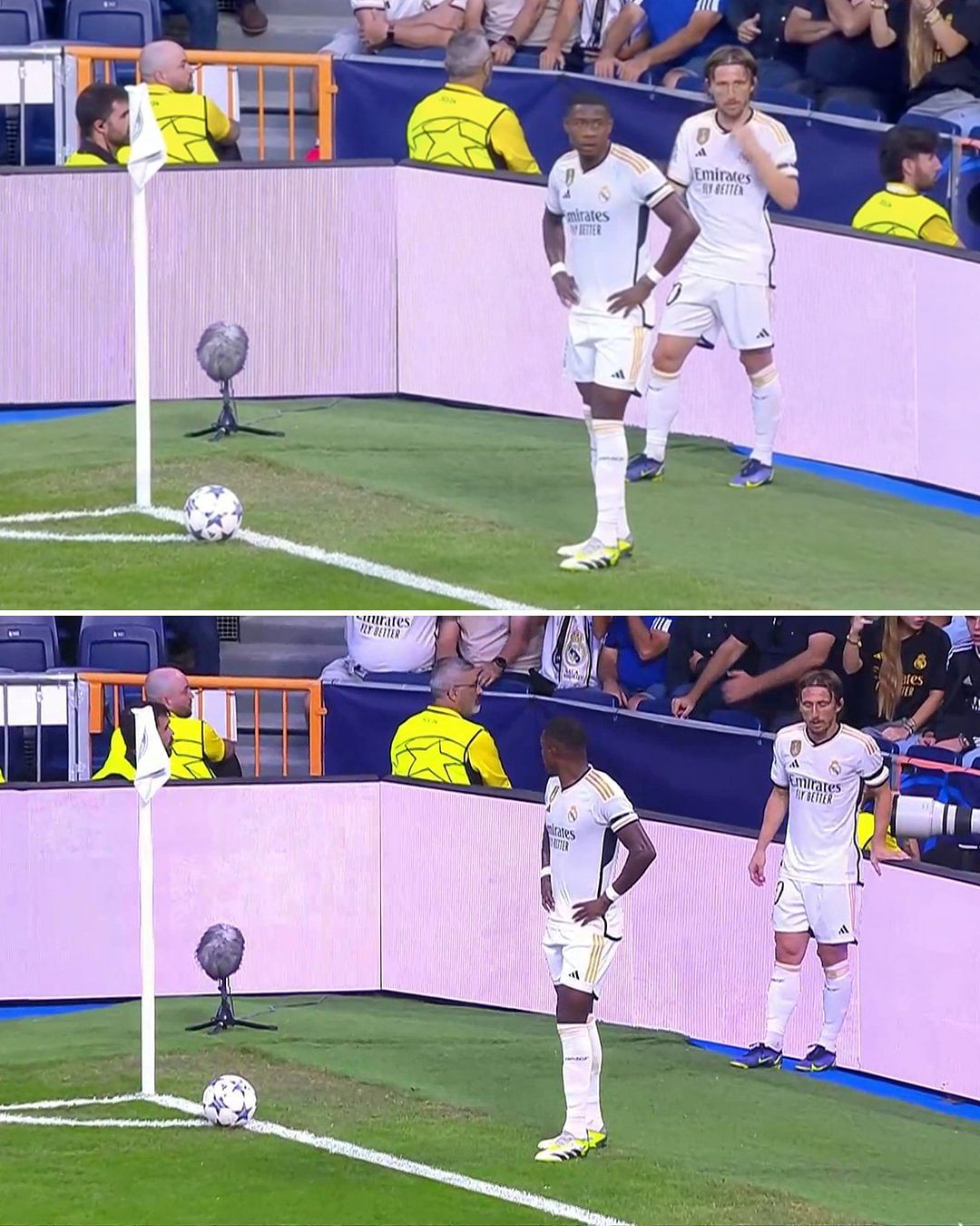ريال مدريد يبتكر أسلوبًا جديدًا لتنفيذ الضربات الركنية (صورة)