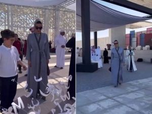 الشيخة موزة والدة أمير قطر تخطف الأنظار في أحدث ظهور لها.. اتفرج ماذا فعلت؟