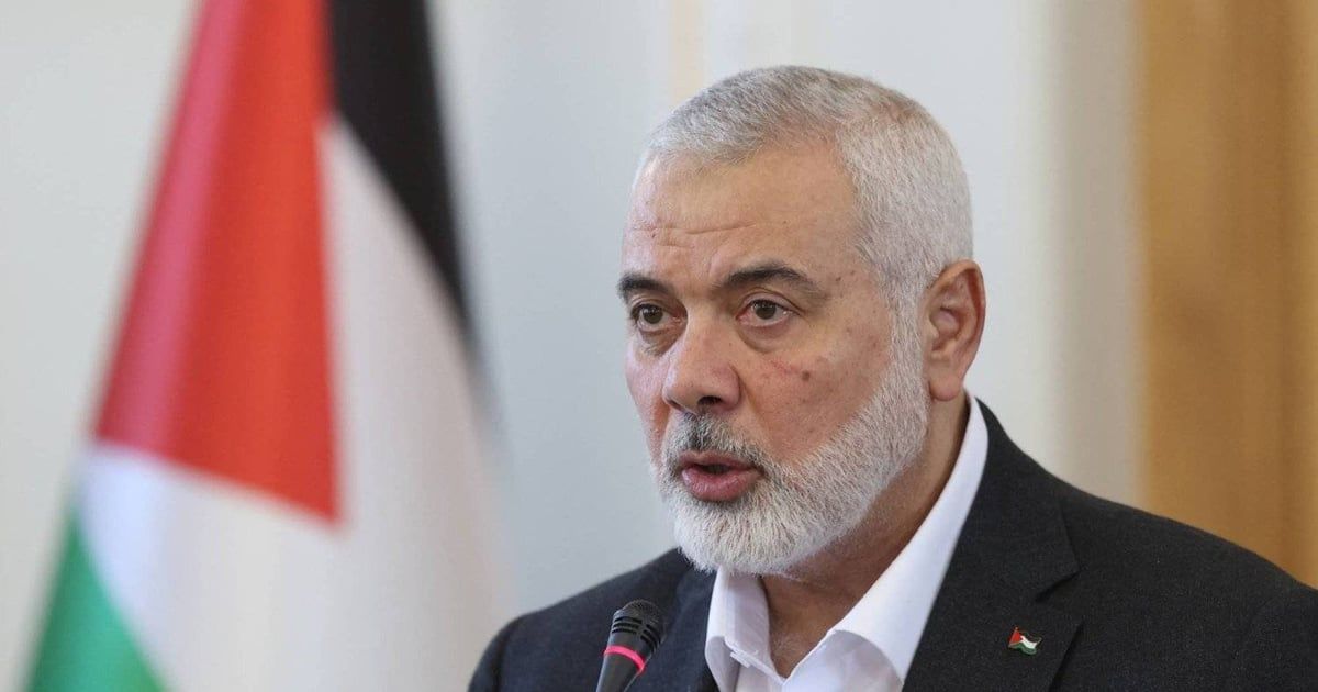 هنية: ردنا على مقترح وقف إطلاق النار متوافق مع خطاب بايدن