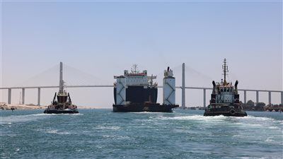 قناة السويس تشهد عبور سفينة الحاويات العملاقة CMA CGM JULES VERNE بحمولة 180 ألف طن - الخليج الان