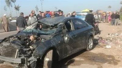 تفاصيل حادث انقـ ـلاب سيارة ملاكي بمدينة رأس غارب بمحافظة البحر الأحمر - الخليج الان