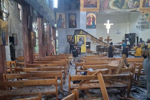 سوريا: 20 قتيلاً بتفجير إرهابي استهدف كنيسة في دمشق - الخليج الان