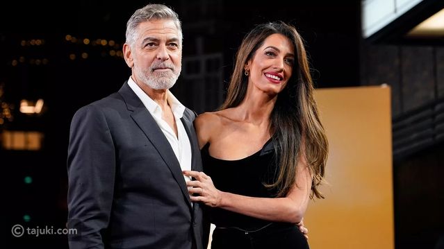 أمل كلوني تبرز جمالها العربي بالمكياج النيود الأنيق