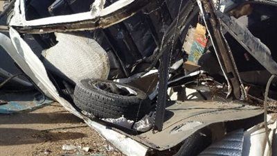سيناريو الطريق الإقليمي في وادي النطرون.. مصرع وإصابة 15 فتاة وشاب من العمال في حادث ميكروباص بالبحيرة - الخليج الان