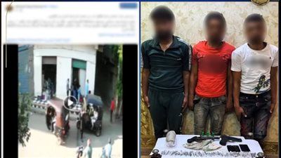 الداخلية تكشف تفاصيل فيديو إطلاق نار وترويع مواطنين بالغربية وتضبط المتهمين والأسلحة والمخدرات - الخليج الان