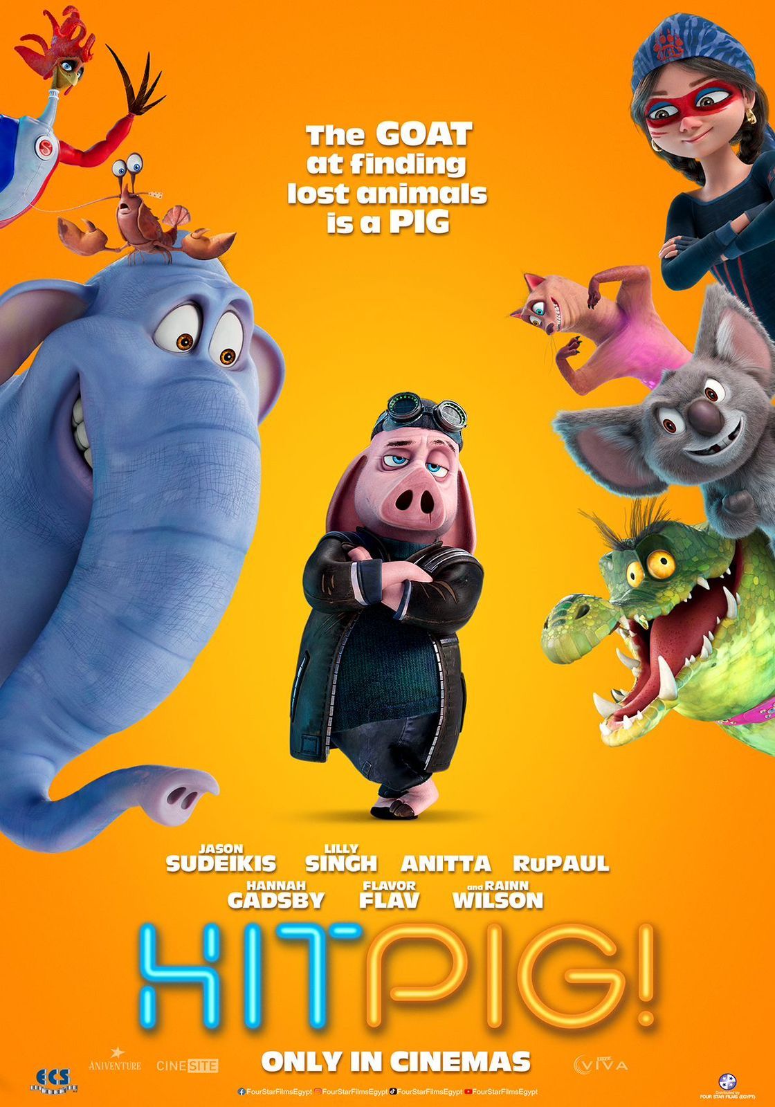 فيلم الرسوم المتحركة !HITPIG في دور السينما المصرية - الخليج الان