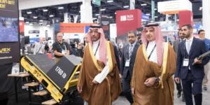 الخريف يطّلع على أحدث تقنيات التعدين في معرض "MINExpo" بـلاس فيغاس - الخليج الان