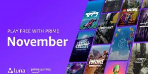 قائمة ألعاب Amazon Prime Gaming المجانية لشهر نوفمبر 2024 - الخليج الان جيمنج