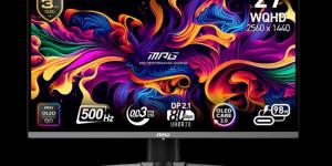 MSI تكشف عن اثنان من شاشات الألعاب بتقنية QD-OLED ومعدل تحديث 500Hz في #CES2025 - الخليج الان