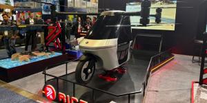 Rictor Skyrider X1 مشروع دراجة نارية تتحول إلى طائرة مروحية #CES2025 - الخليج الان