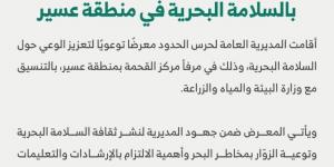 عسير.. حرس الحدود يقيم معرضًا توعويًا بإجراءات السلامة البحرية - الخليج الان