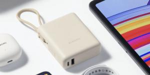 شاومي تطلق جهاز باور بانك جديد بقوة 165 واط مع كابل USB-C مدمج وإصدار أصغر بقدرة 33 واط - الخليج الان