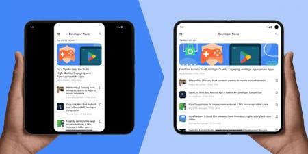 Android 16 سيجبر المطورين على تكييف تطبيقاتهم مع الهواتف والأجهزة اللوحية القابلة للطي - الخليج الان