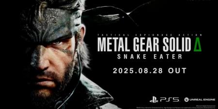 عرض دعائي مسرب يشير لإصدار Metal Gear Solid Delta في 28 أغسطس - الخليج الان