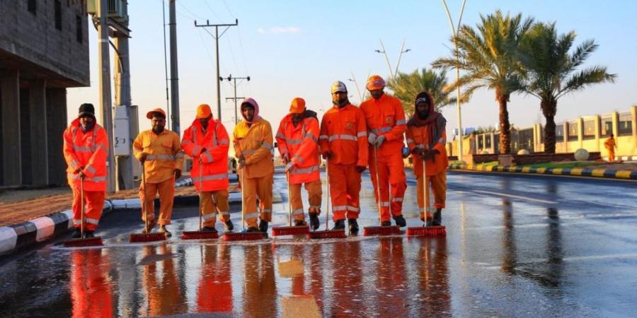 أمطار الجمعة أولى بشائر الوسم في الجوف - الخليج الان