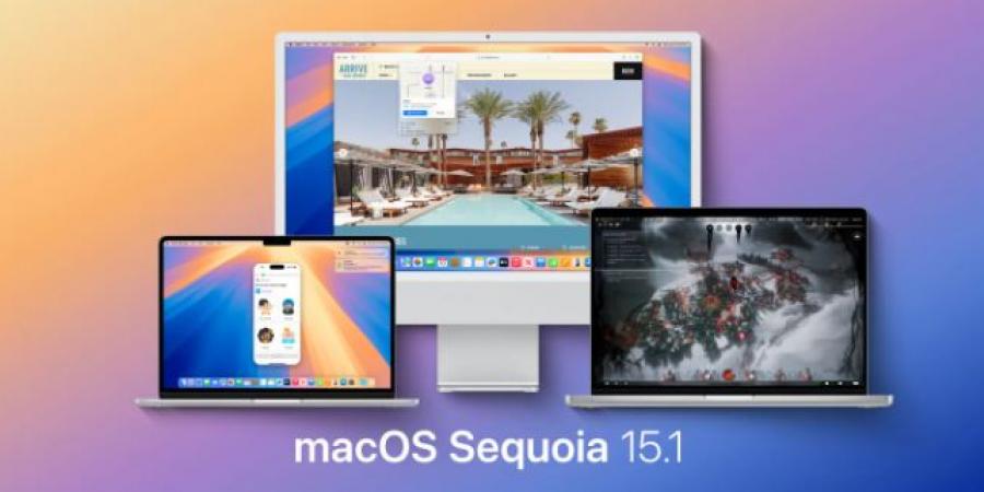 ابل تطلق تحديث macOS Sequoia 15.1 بمنصة “Apple Intelligence” - الخليج الان