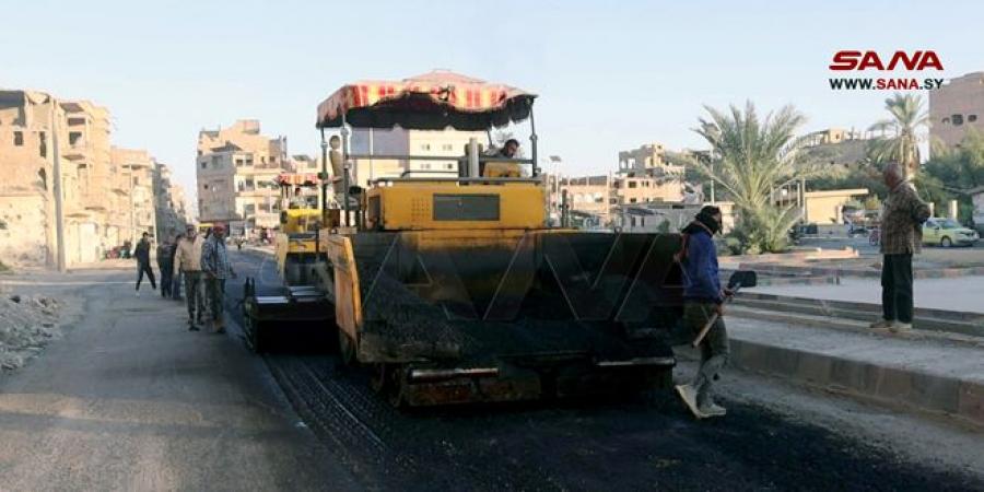 إعادة تأهيل مركز حركة انطلاق النقل الداخلي بمدينة دير الزور ‏ - الخليج الان