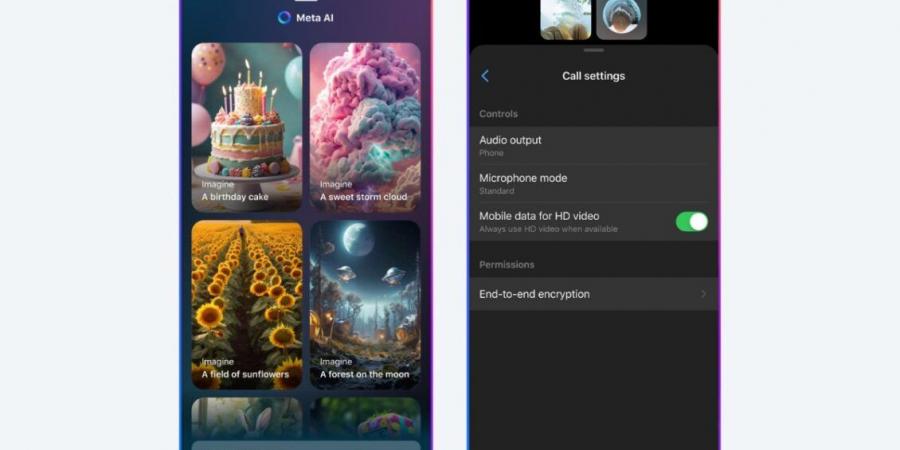 لتحسين الصوت والصورة في المكالمات.. ميتا تطلق مزايا جديدة في ماسنجر - الخليج الان للتكنولوجيا
