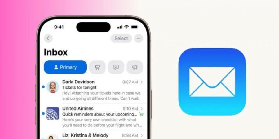 ما الجديد في تطبيق البريد في تحديث iOS 18.2؟ - الخليج الان للتكنولوجيا