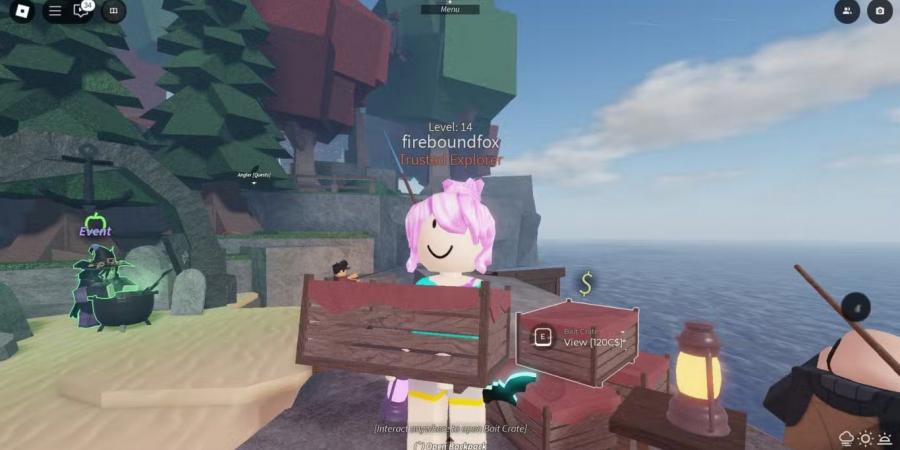 كيفية الحصول على جميع الطعوم في Roblox: Fisch - الخليج الان جيمنج