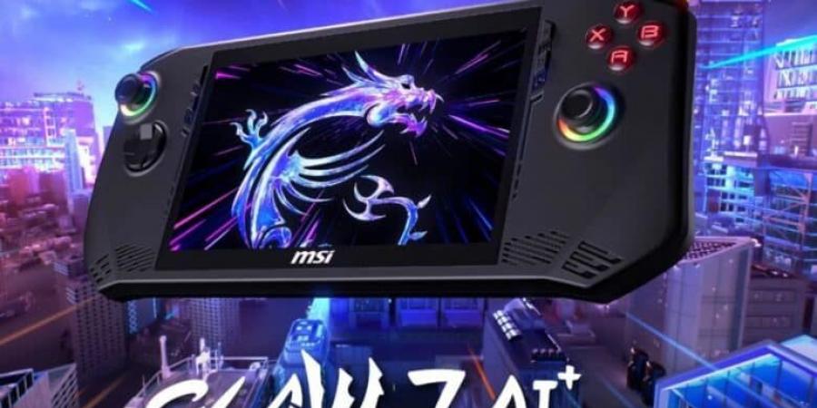 بسعر قدره 800 دولارٍ.. الكشف عن جهاز الألعاب المحمول +MSI Claw 7 AI - الخليج الان للتكنولوجيا