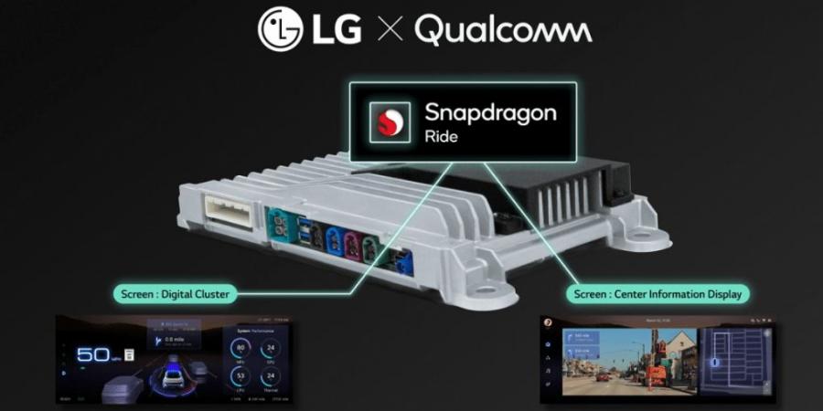 LG و Qualcomm تتعاونان لإعادة تصور تجربة القيادة الذكية #CES2025 - الخليج الان