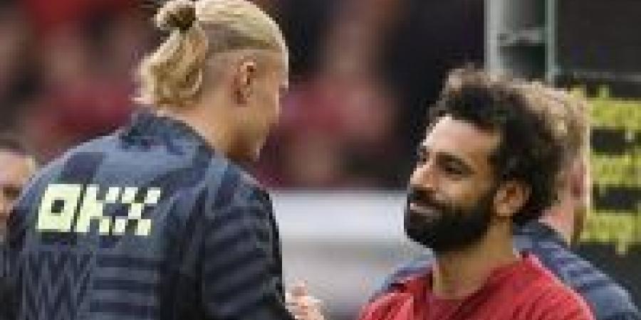 محمد صلاح اجبر مانشستر سيتي على التمديد لهالاند حتى 2034 - الخليج الان