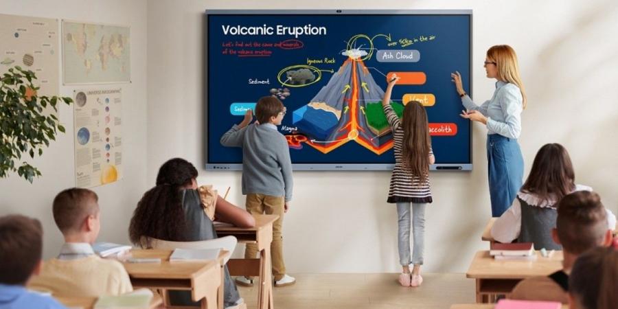 سامسونج تدمج الذكاء الاصطناعي وأندرويد في شاشاتها التفاعلية المخصصة للتعليم - الخليج الان