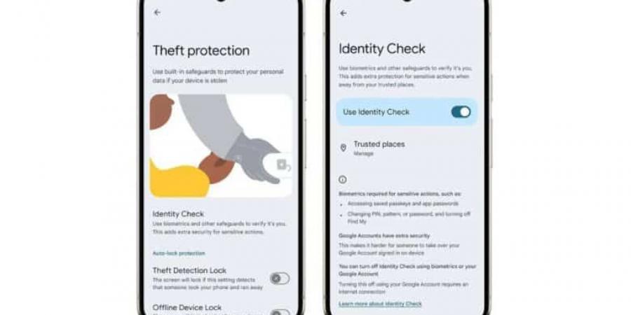 جوجل تطلق ميزة “فحص الهوية” لتعزيز أمان هواتف أندرويد - الخليج الان