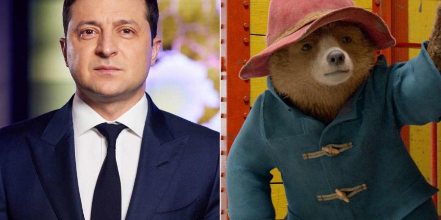 فبل توليه الرئاسة الاوكرانية..فولوديمير زيلينسكي أدى صوت الدب Paddington - الخليج الان