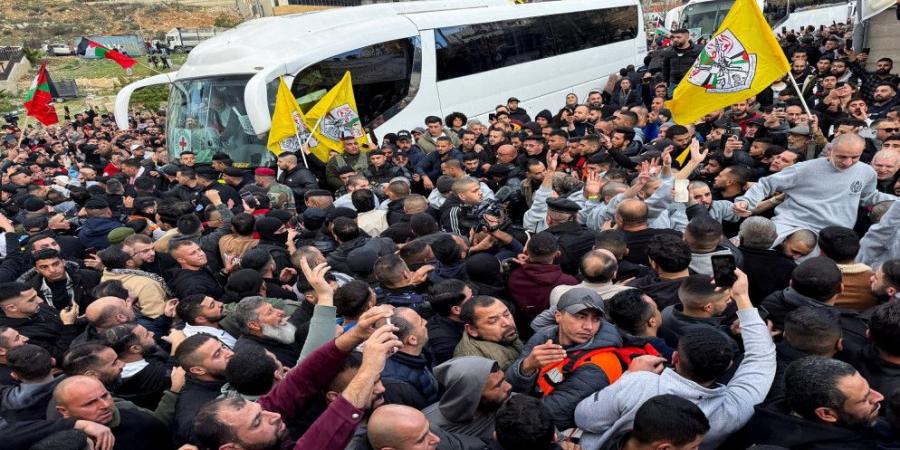 الإفراج عن 110 أسرى فلسطينيين من سجون الاحتلال الإسرائيلي - الخليج الان