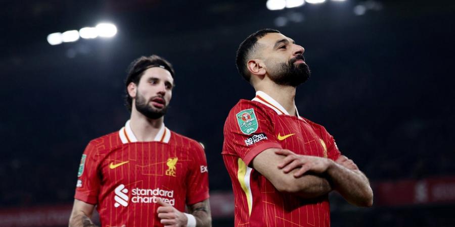 محمد صلاح يسجل في فوز ليفربول على توتنهام هوتسبير (0/4) ويتأهل لمواجهة نيوكاسل يونايتد في نهائي كأس رابطة المحترفين الإنجليزية - الخليج الان