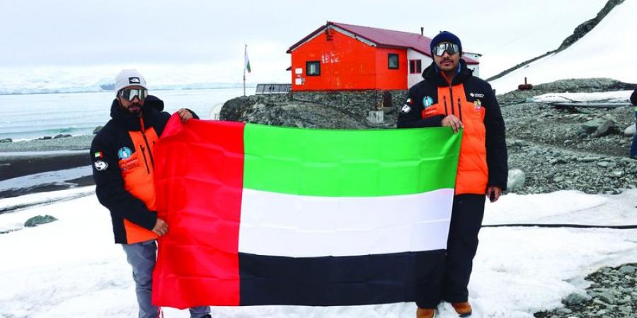 نجاح أول بعثة علمية مشتركة للإمارات إلى القطب الجنوبي - الخليج الان