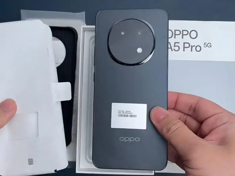 هاتف Oppo A5 Pro الجديد ببطارية عملاقة ونظام أندرويد 15.. المواصفات والسعر