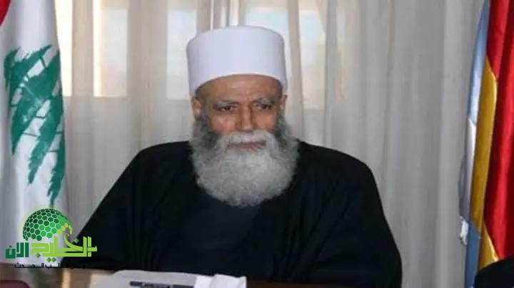 شيخ عقل دروز لبنان يحذر .. مخطط إسرائيلي لتأجيج الفتنة في سوريا