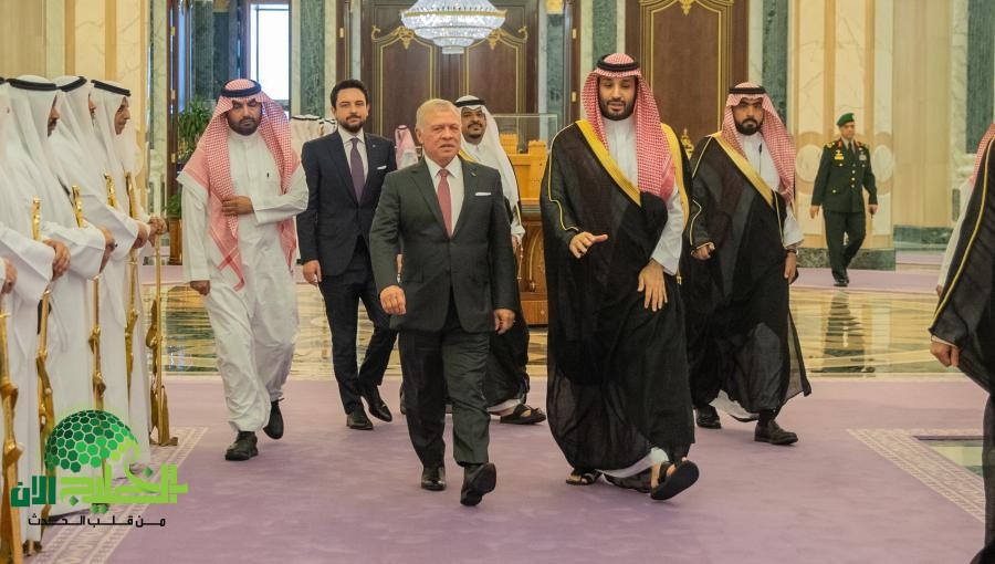 لقاء الملك عبدالله الثاني وولي العهد السعودي في جدة تعزيز العلاقات ودعم القضايا العربية