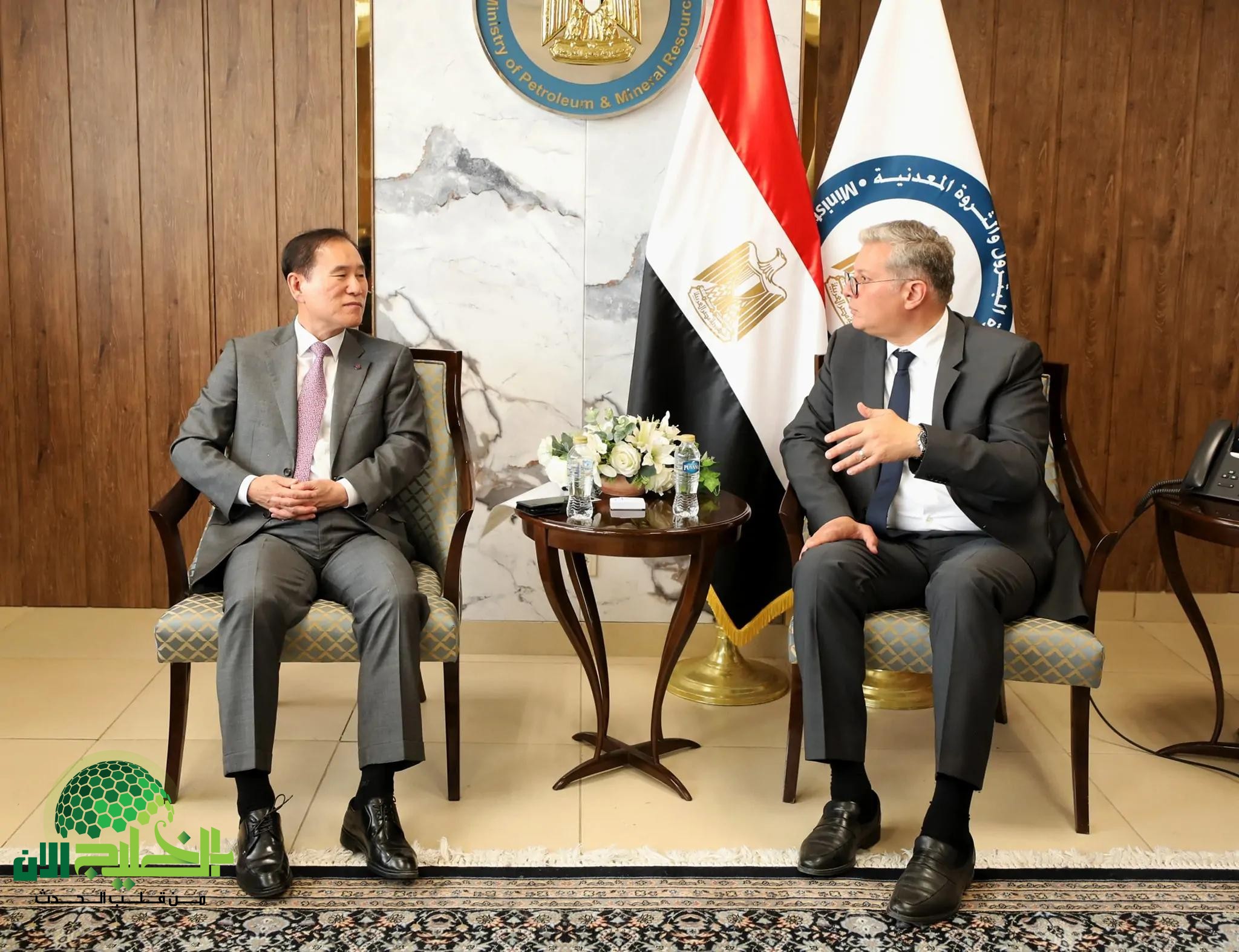 مباحثات مصرية كورية لزيادة الاستثمارات في قطاع البترول والغاز