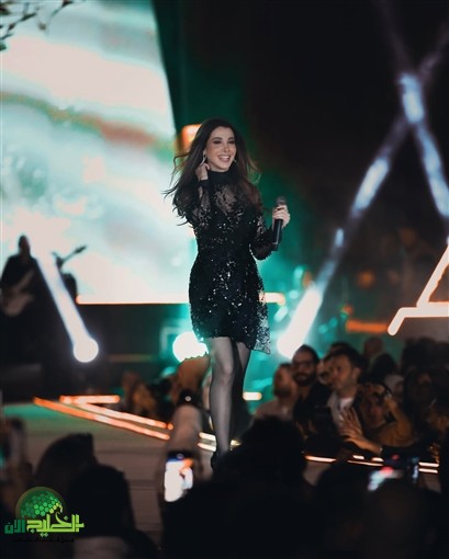 نانسي عجرم تخطف الأضواء في. حفل خاص بمصر